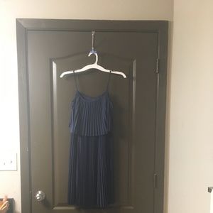 NWOT Navy Blue Spaghetti Strap Dress